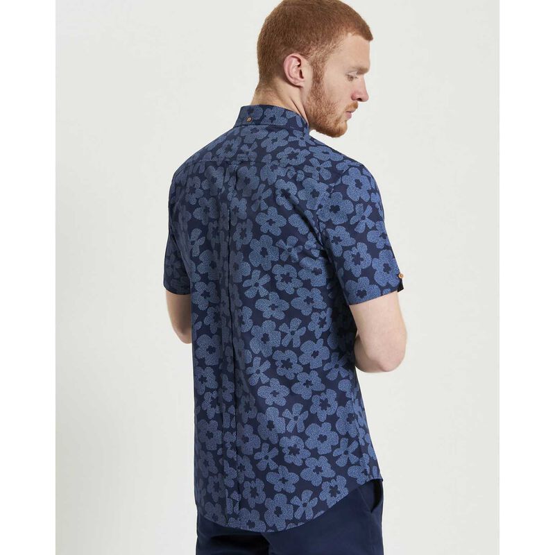 Ben Sherman Stipple Floral Print Shirt image number 1